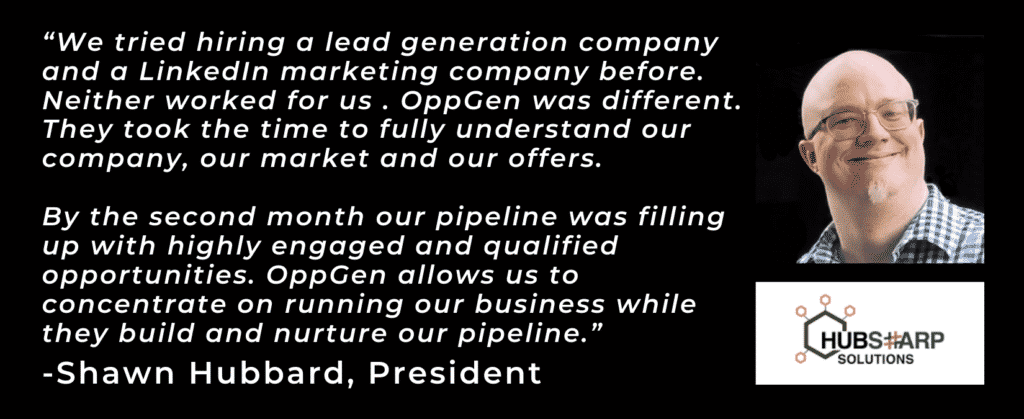 Hubsharp Testimonial